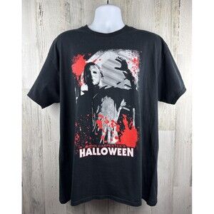 Halloween Michael Myers Horror Movie Licensed Merchandise T-Shirt XL (22”x30”)